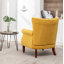 Fauteuil à oreilles en velours de 29 po de largeur Johnsons-1515838236