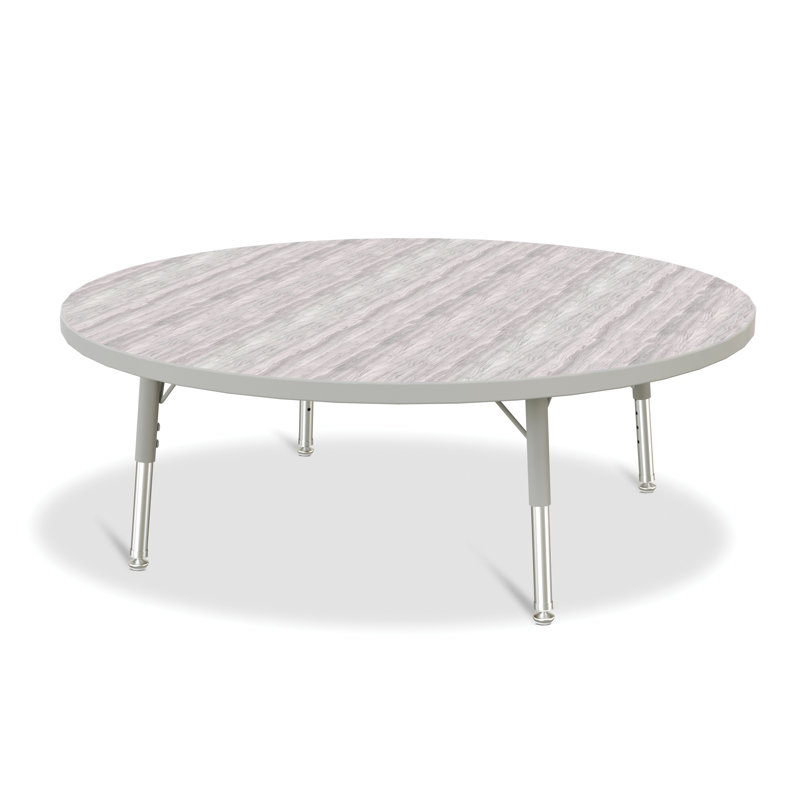 Tables rondes Berries, L 42 po x l 42 po, 15" - 24", gris
