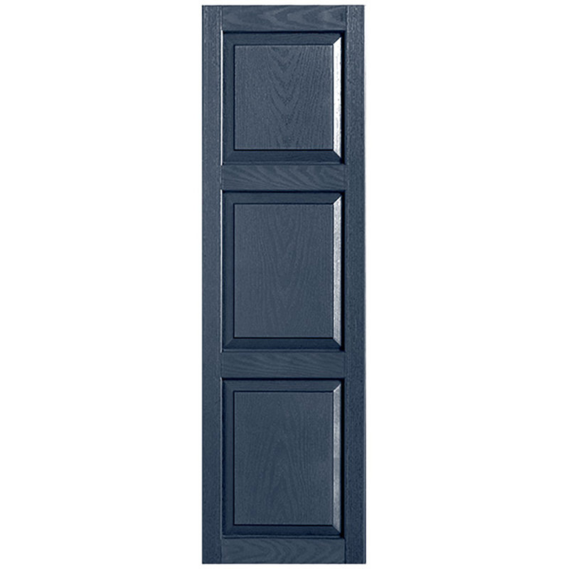 Paire de volets sur mesure en vinyle sur mesure, 41 po, 12 po, Royal