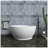 57 Inch Freestanding Solid Surface Soaking Bathtub For Bathroom