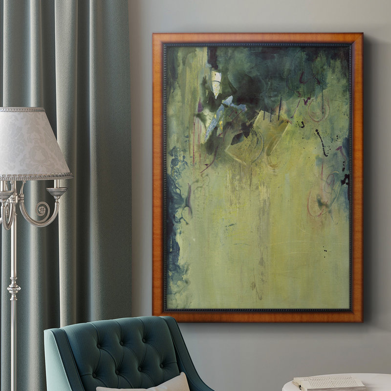 Paradise Falls I, toile encadrée de qualité supérieure - prête à être accrochée, H 27 po x l 18 po