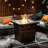 Square Gas Fire Pit Table 28Inch, Steel Tabletop, Includes Rocks, Propane/ Operated 28Inch Table, Frame & Top, Propane/Liquefied Petroleum Fuel, 20 Sq.Ft Heating