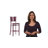 Claridge Solid Back Wooden Restaurant Barstool-31759984-31759987-55837286