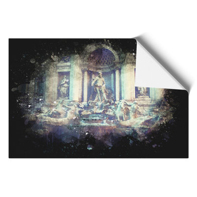 Trevi Fountain in Rome Vol.2 - Unframed Painting
