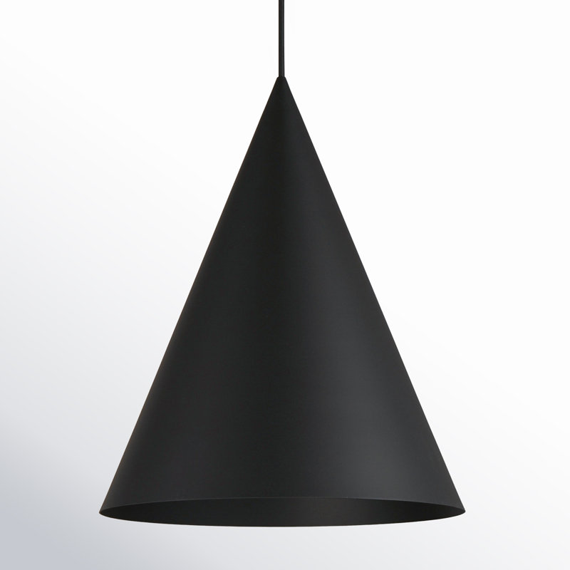 Celsa 1 - Light Cone Pendant, Black