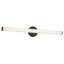 Tectra 30-in Black dimmable LED Wall Sconce-795084852