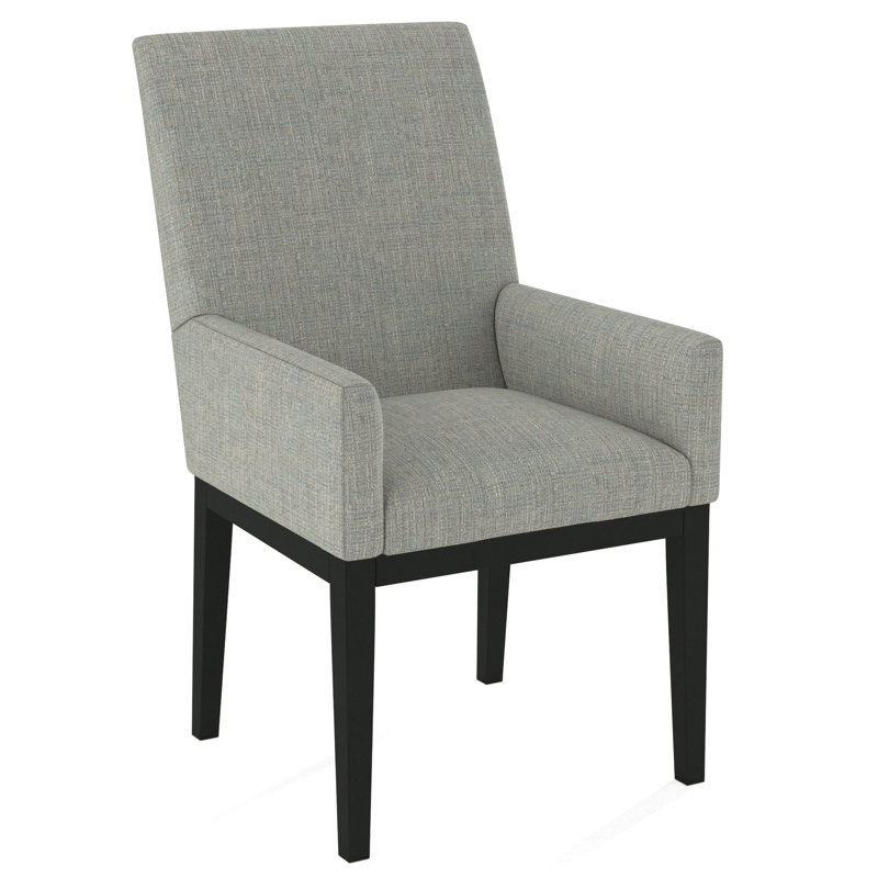 Upholstered Arm Chair, 61597-78, Black