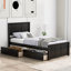 Lit plateforme simple avec deux tiroirs Arnolfo-822620517