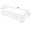 Banc rembourré blanc-1933342638