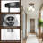 Renley 11.5"-3 Lights Modern ETL Cluster Semi Matte Black Flush Mount Lighting Fixture For Dining Room Hallway/ Living Room-1355763971
