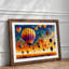 Hot Air Balloons Vol.3 Abstract - Framed Print-25459022-25459016