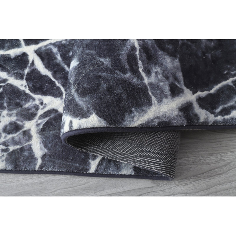 Arnoldas Hand Tufted Abstract Indoor Rug, Rectangle 8' x 10'