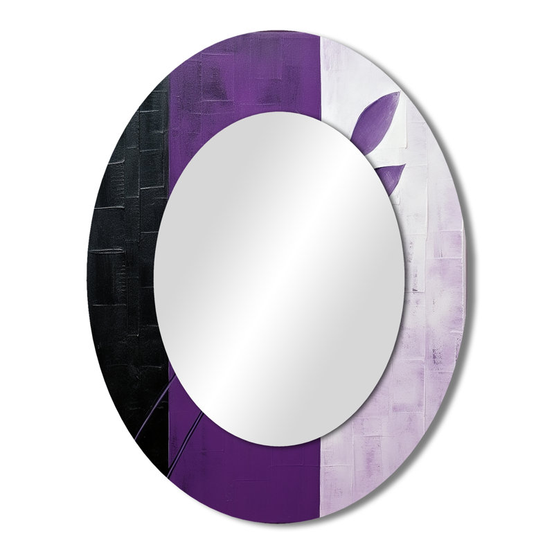 Miroir mural mauve, 43 po x 33 po