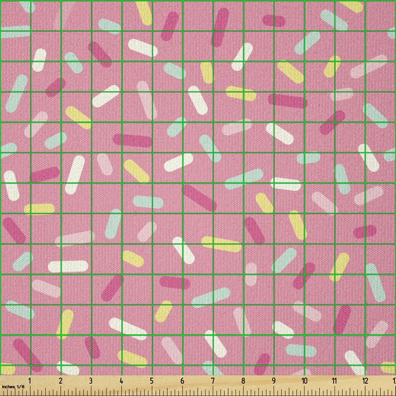 Desda Colourful Donut Sprinkles Multi-Purpose Fabric