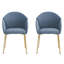 Chaise de salle à manger rembourrée Heckstall-2093916106