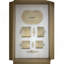 Gold Yellow Beige Natural Marble Bathroom Accessories Set, Natural Stone, Genuine Marble, Real Marble