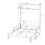 Lit escamotable mural avec coussin Kiora-162141762-183686592