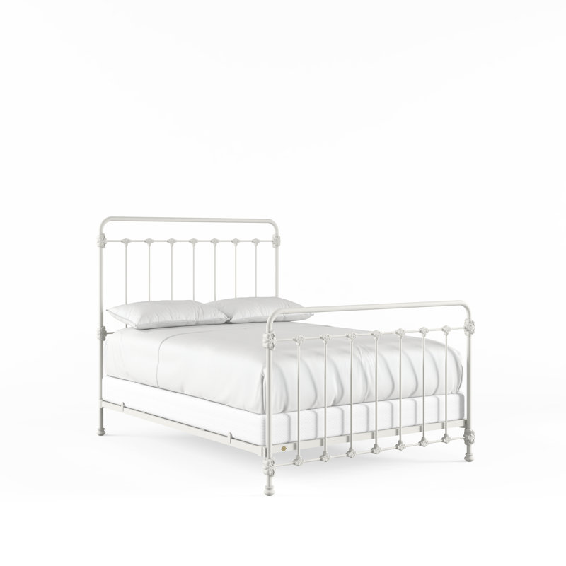 160 Picket Fence Bed | Complete Standard, Queen, Matte White