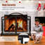 Pare-étincelles en acier forgé Charlton Home®