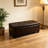 Willow 49.75" Tufted PU Leather Storage Ottoman Bench with Wooden Legs-129155612-129155615