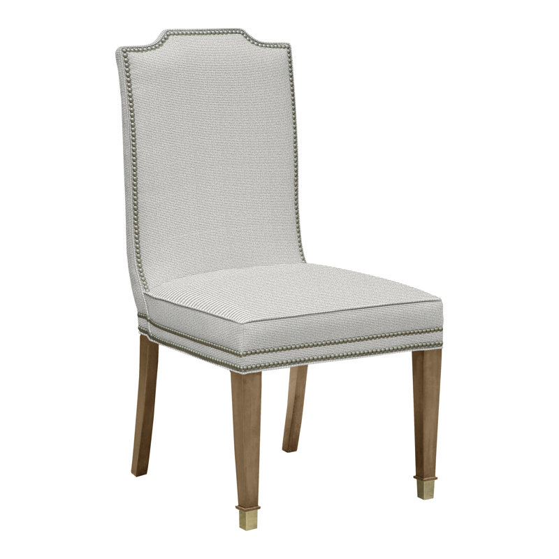 Chaise d'appoint Michael Weiss Travis, Oui, Coton Callaloo, Hampton
