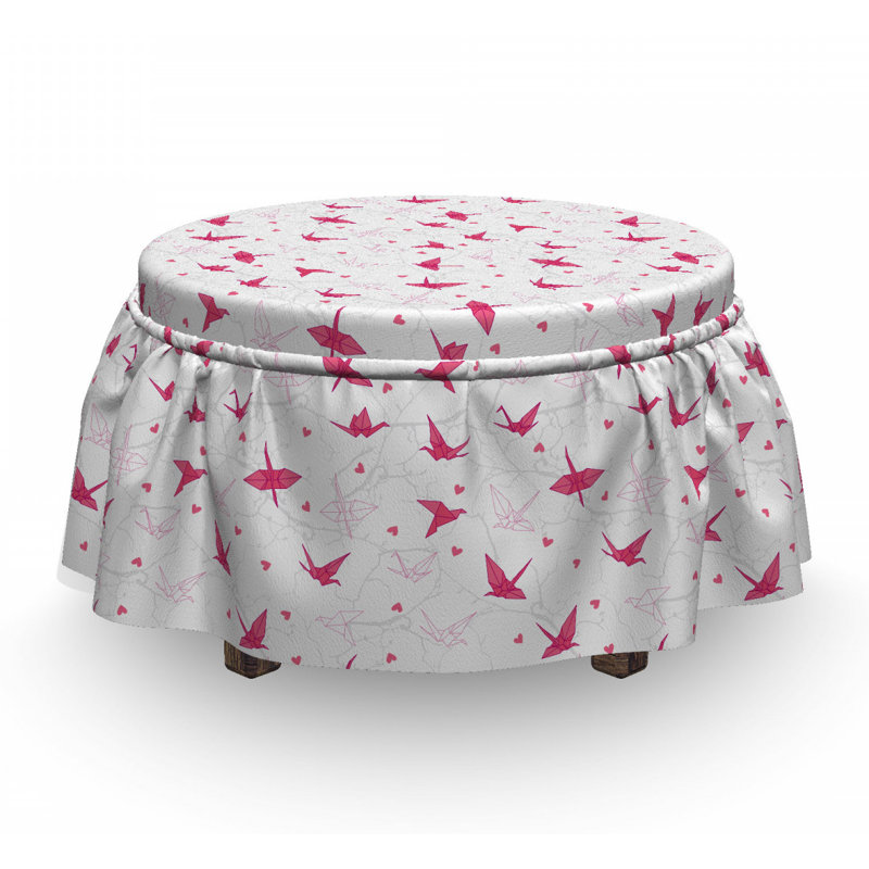 Housse pour repose-pieds avec pique-grues origami