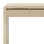 Console avec 3 tiroirs cannelés, tables de canapé rustiques avec placage en bois massif et grain de bois, table d'entrée en placage de bois-1133965551