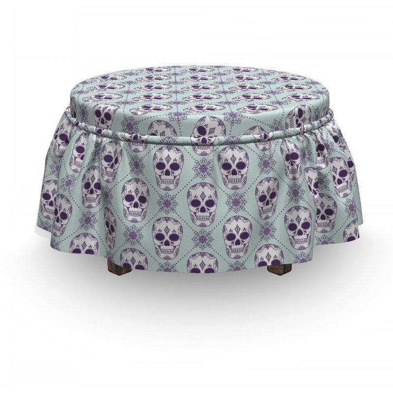 Box Cushion Ottoman Slipcover