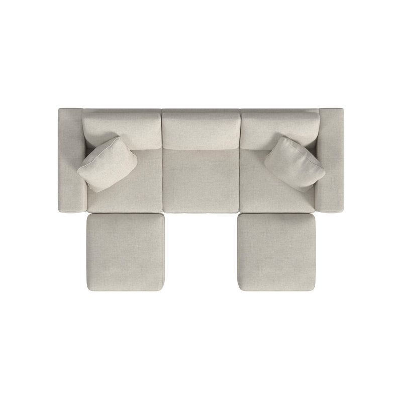 Canapé Lockheart, Polyester beige