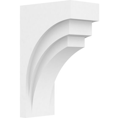 5"W x 8"D x 13 3/8"H Standard Rockford Architectural Grade PVC Corbel