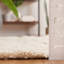 Azreal Solid Color Handmade Wool/Cotton Area Rug in Ivory-154222417