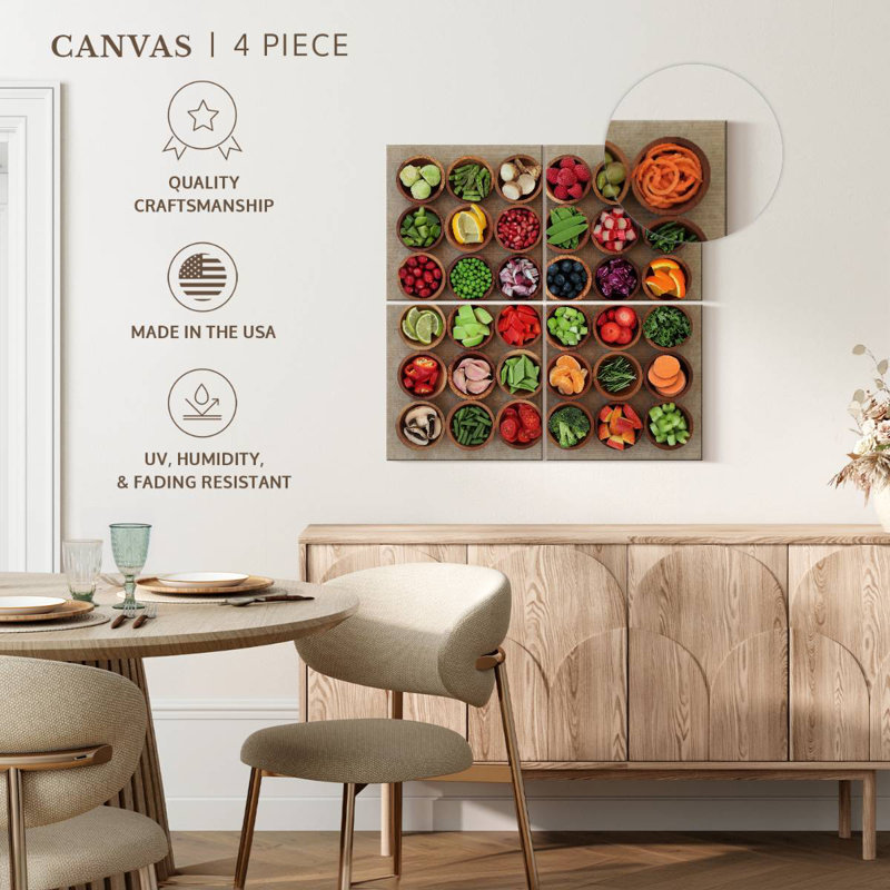Yarlin Superfood Sampler, 57'' H x 57'' W
