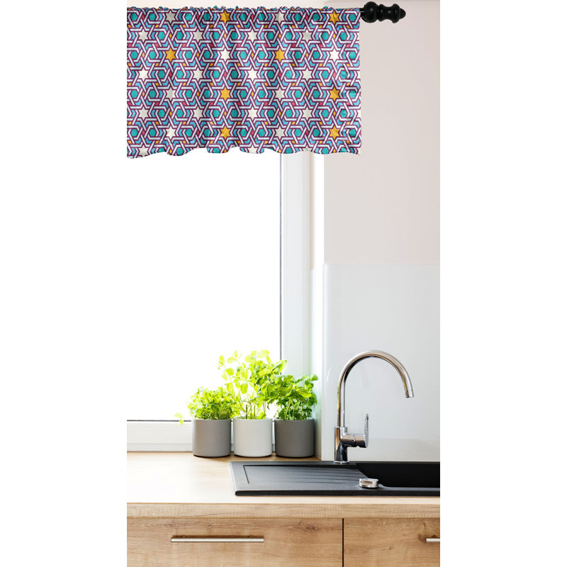 Ensemble de 2 cantonnières Ambesonne Orient, L 54 po x L 12 po