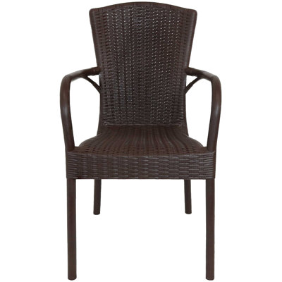 Fauteuil de patio empilable Beam
