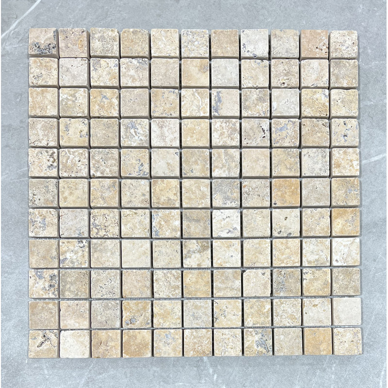 6" x 3" Micro Beveled Natural Stone Singular Tile Subway Wall & Floor Tile