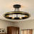 21.65'' Wagon Wheel Flush Mount Ceiling Light