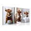 3 Piece Wrapped Canvas Wall Art