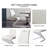 Robyn Modern Kitchen Dining Set, Extendable Dining Table With Dining Chairs-295683908