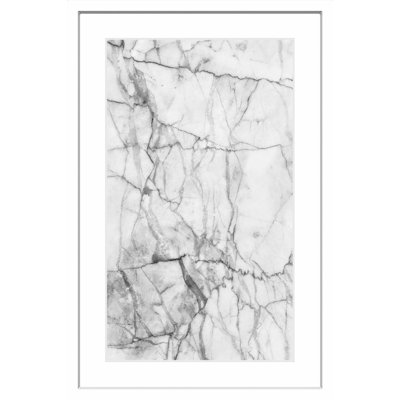 « fissures », reproduction d’art encadrée