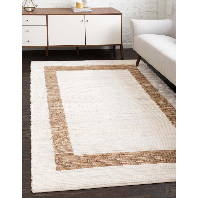 Baldwyn Cotton Geometric Indoor Rug, Rectangle 8' x 11'