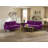 Anacapa 58" Velvet Round Arm Sofa Loveseat-928580833