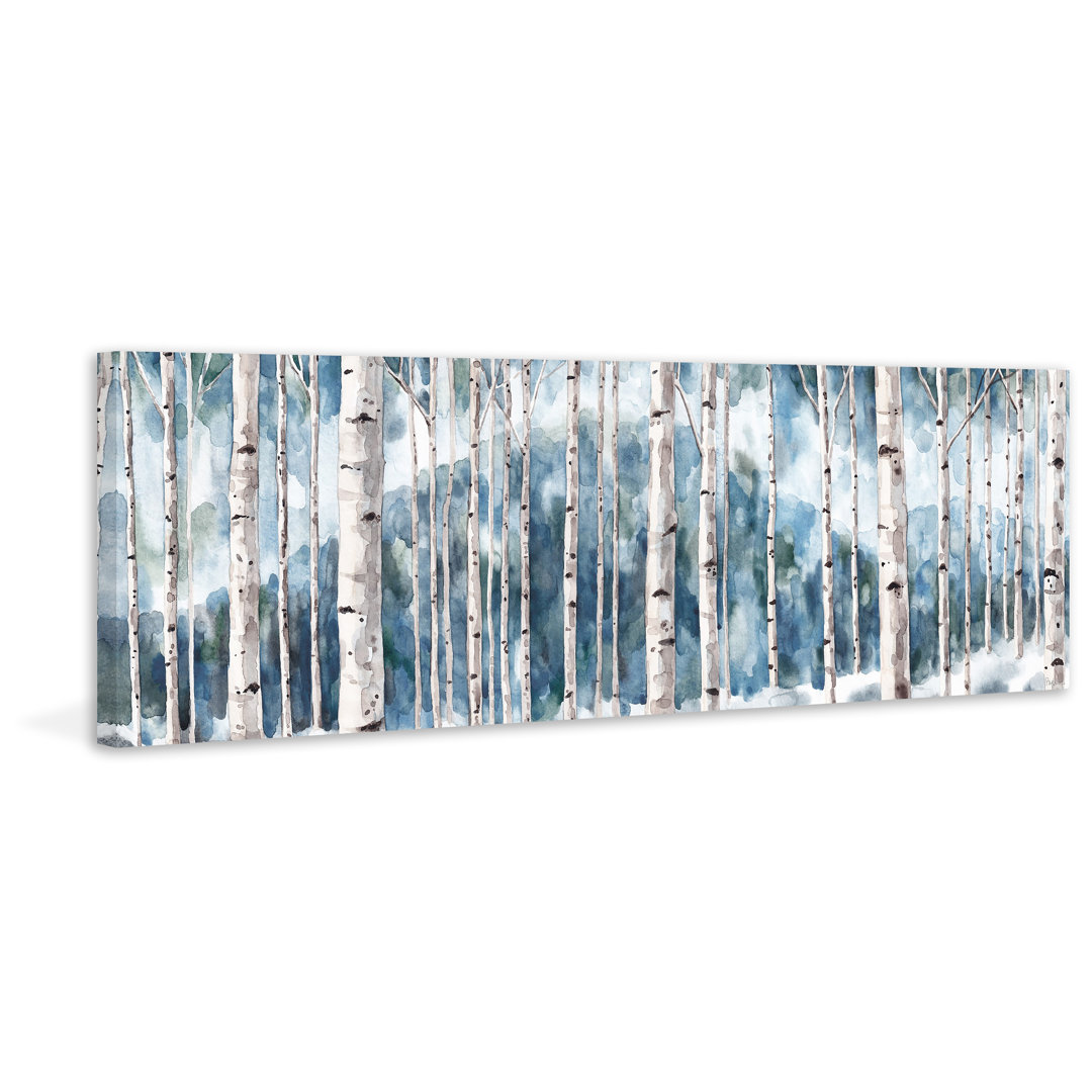 Dance with Trees - Wrapped Canvas Panoramic Painting