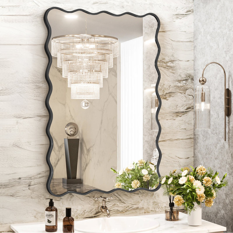 Miroir Luxury Luxury, Noir, 36" x 24"