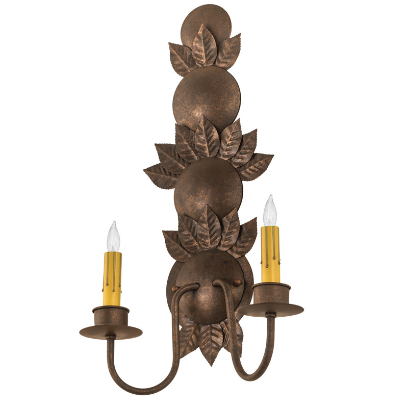 Tole 2 - Light Candle Wall Light