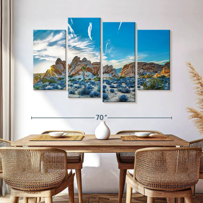 Nicci Joshua Tree Park Rock Formations, 42'' H x 68'' W