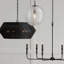  Lustre géométrique de style bougie-11238068-11238069