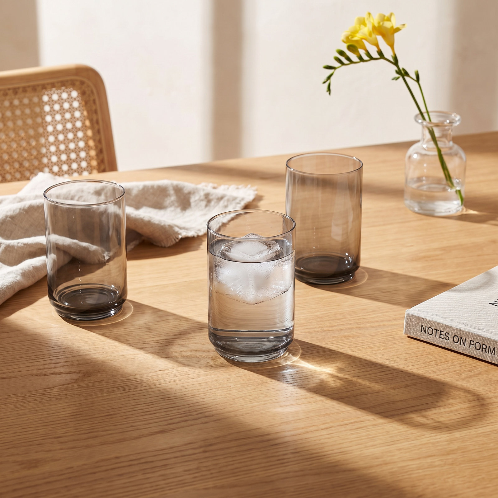 Drinking Glass, Gray