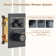 Rainfall Symphony 12inch 3-Function Dual Shower Head Thermostatic Shower System with 3 Sprays Handheld