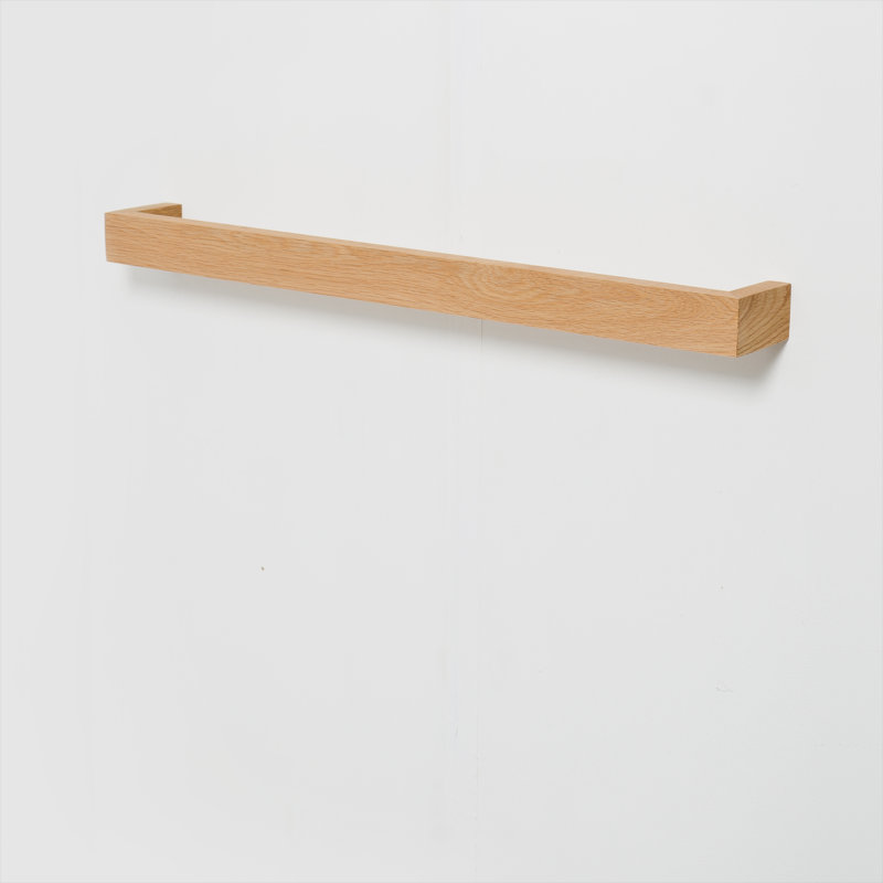 Mendocino 72cm Wood 1 Wall Towel Bar, Natural Oak