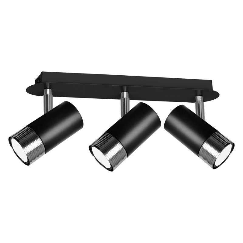 Hamlet Spotlight, Black/Chrome